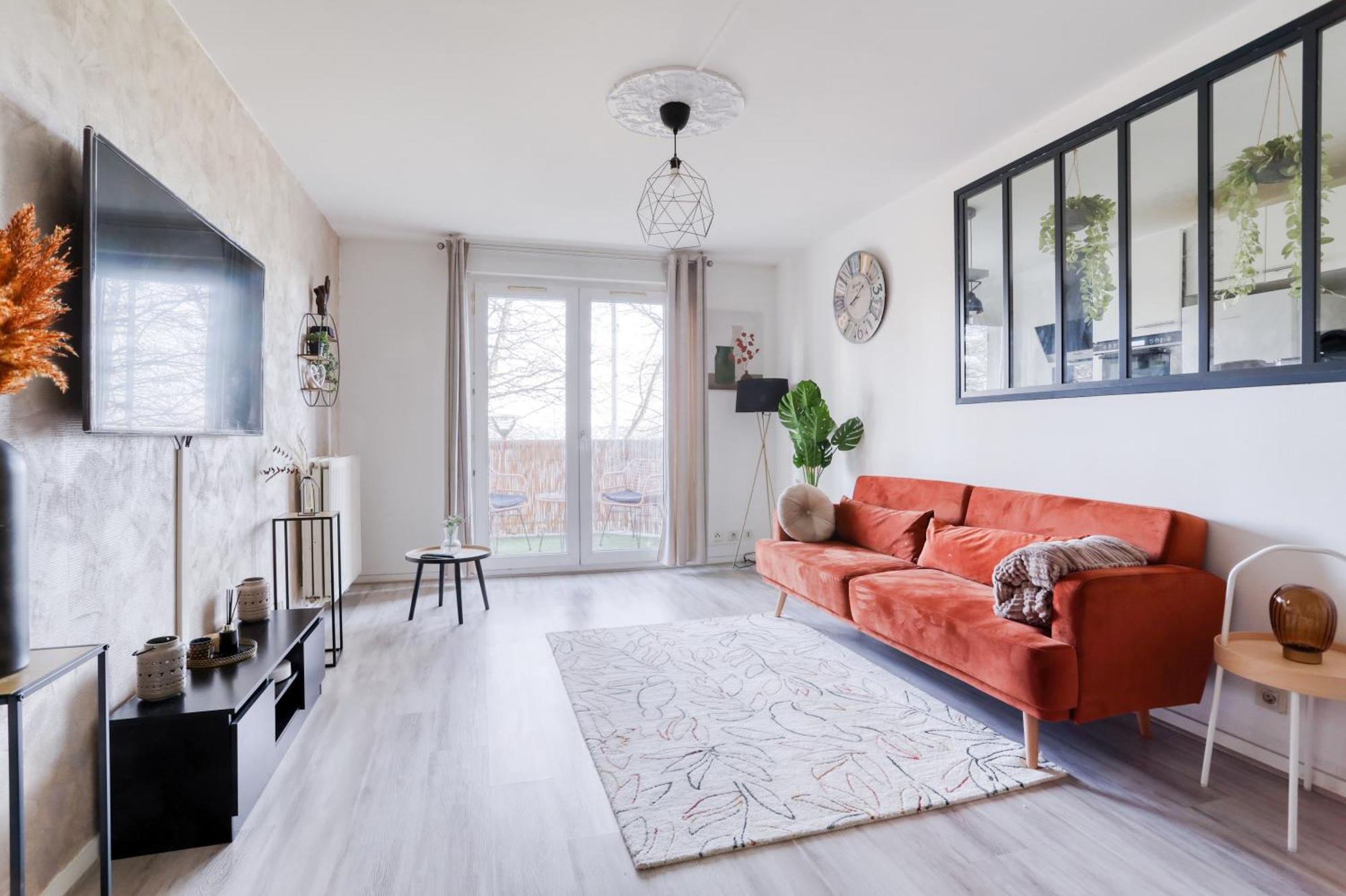Le Warm Cocon - Spacieux T3 - 5 Personnes - Wifi Et Parking Rosny-sous-Bois Zewnętrze zdjęcie